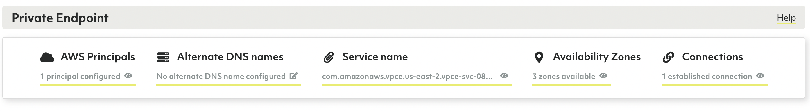 ArangoGraph AWS Private Endpoint Overview