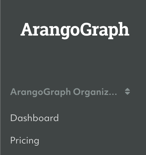 ArangoGraph Organization Switcher
